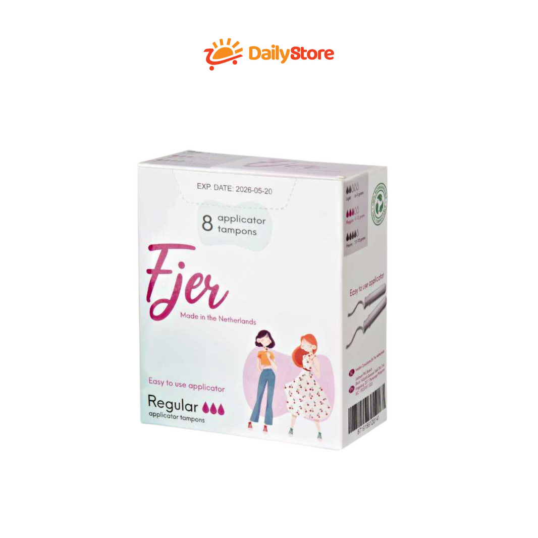 Fjer Tampons Regular with Applicator 8pcs