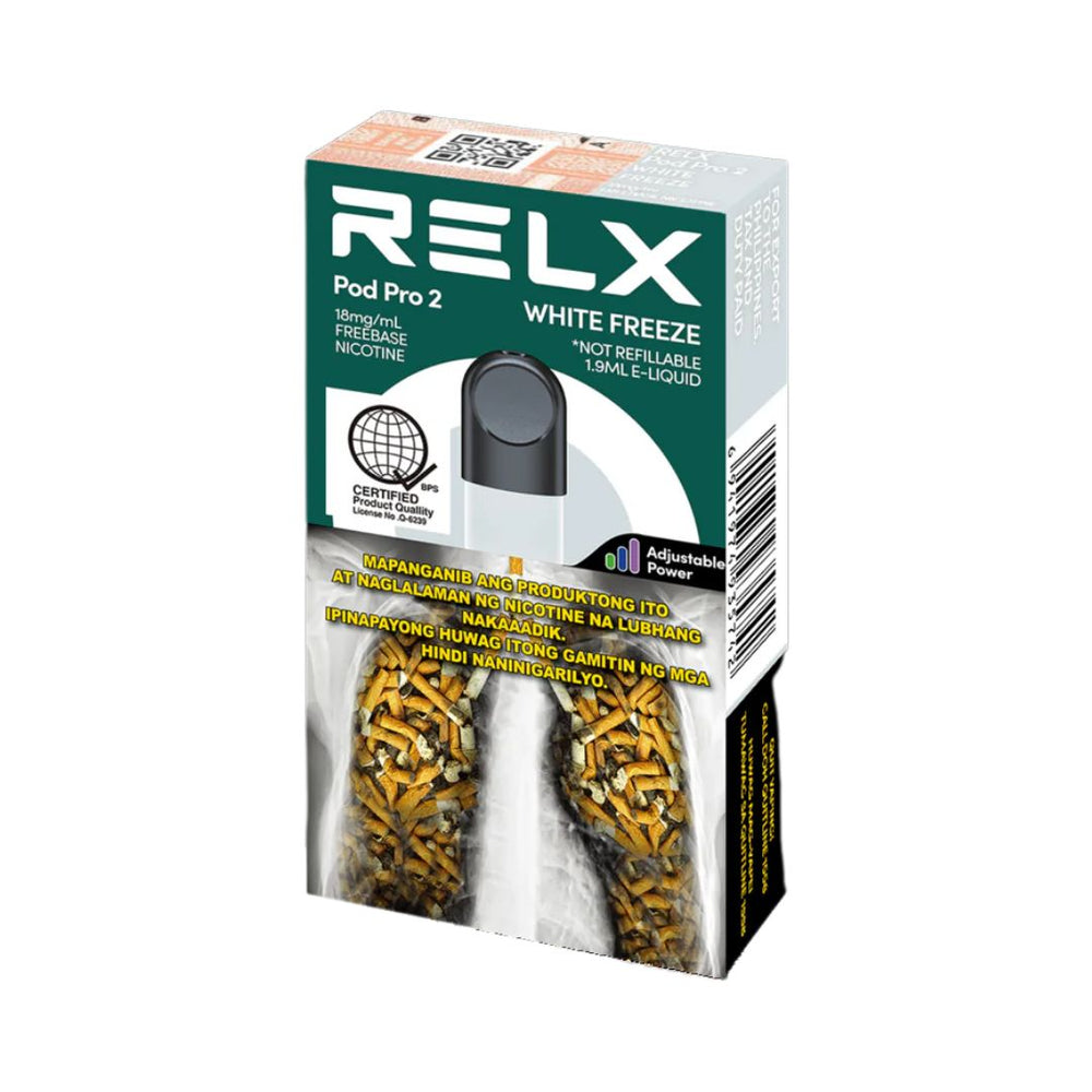 Buy RELX White Freeze Pod - Mint Ice Vape Mandaluyong