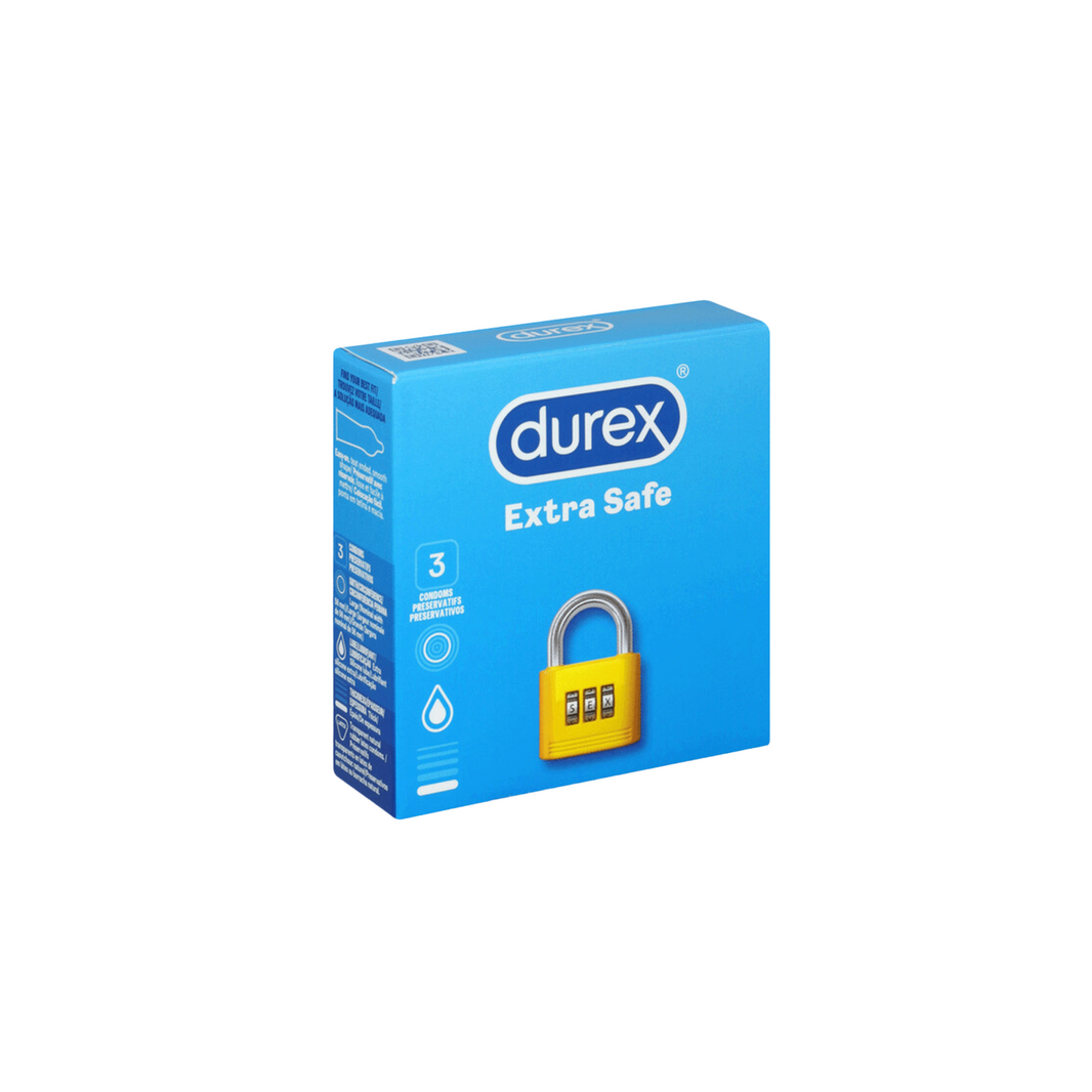 Durex Condoms Extra Safe 3's