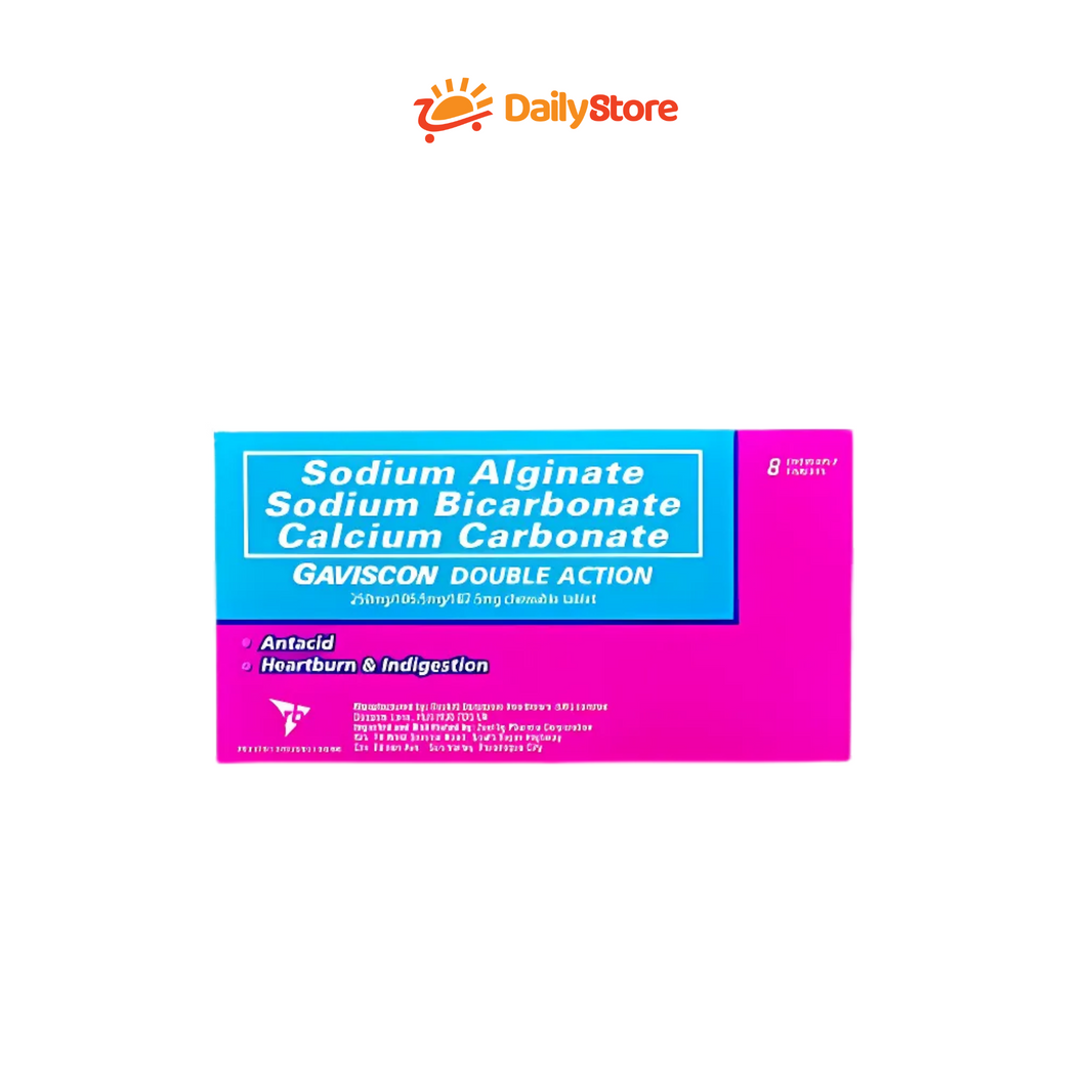 Gaviscon Double Action Chewable Tablet 8s