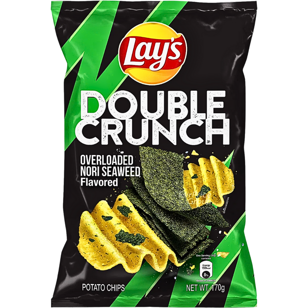 Lay's Double Crunch - Overloaded Nori Seaweed