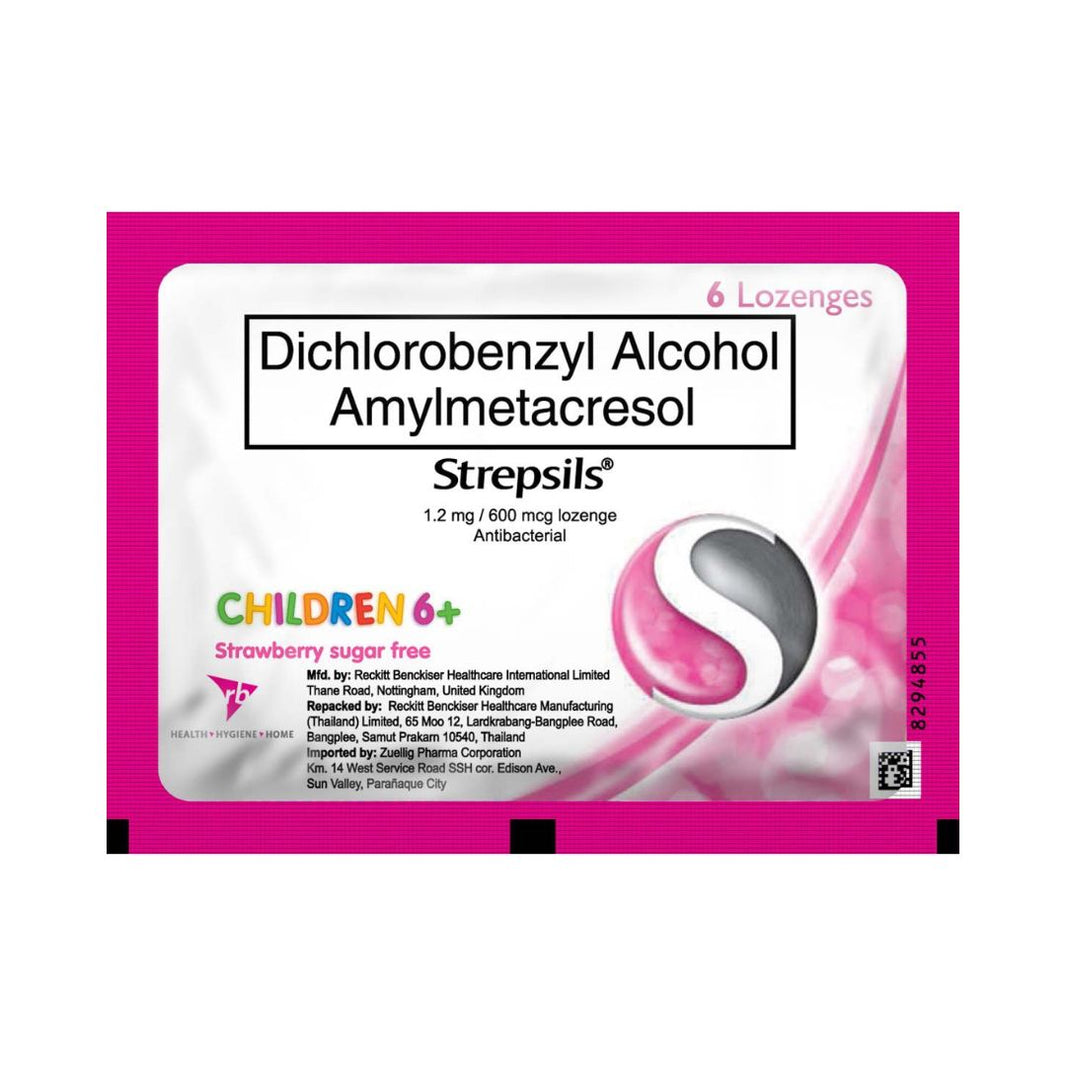 Strepsils Children Aged 6+ (6pcs)
