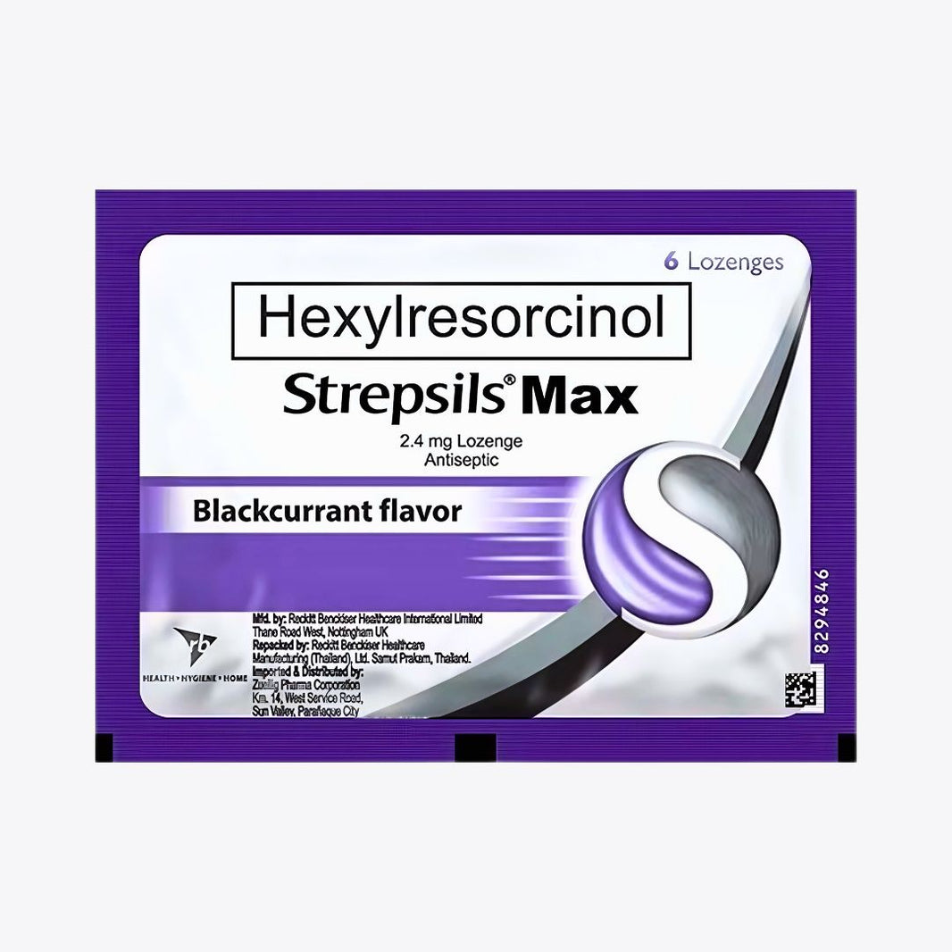 Strepsils Max Blackcurrant (6pcs)