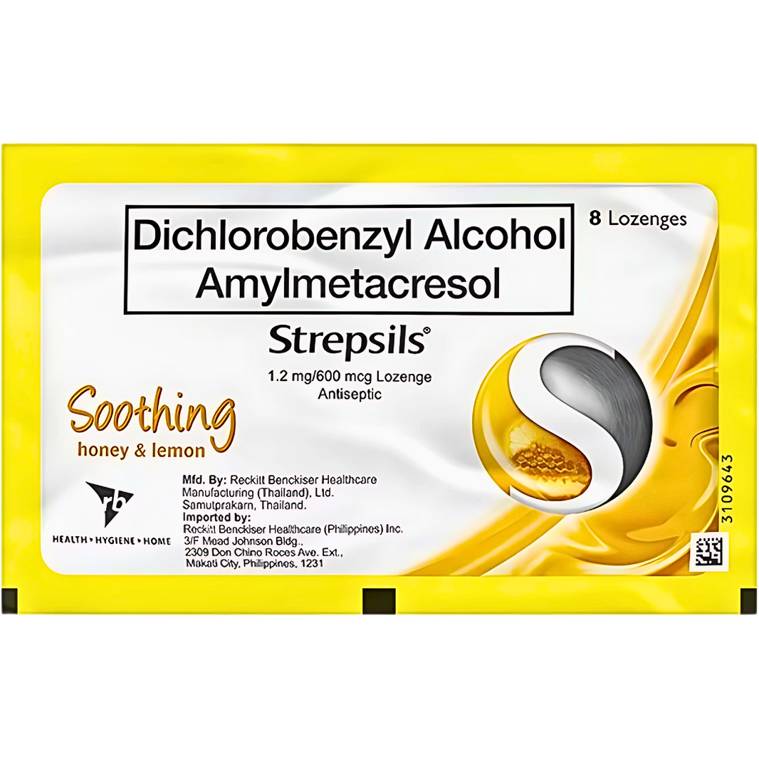 Strepsils Soothing Honey & Lemon (8pcs)